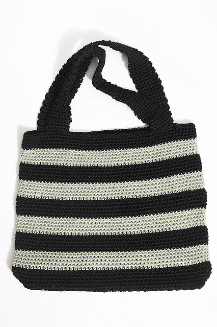 Striped Tote Bag