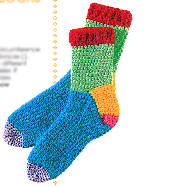 Basic Cuff-Down Socks