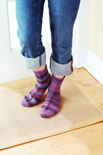 Cabled Socks