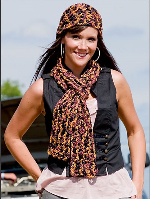 Delta Lace Scarf