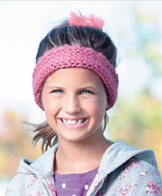 Stockinette Headband (Knook or Knit)