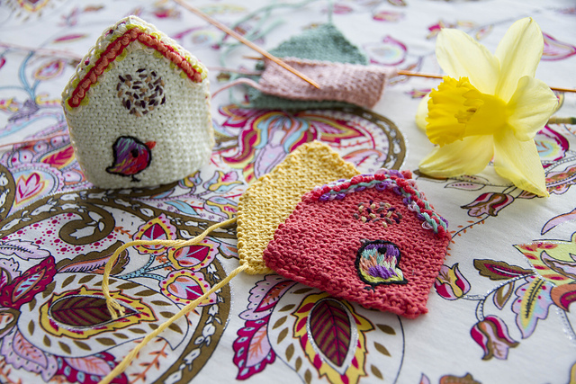Birds in a house