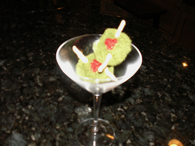 Dirty Martini Olive Pasties