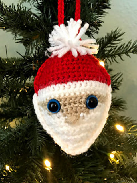 Santa's Face Ornament
