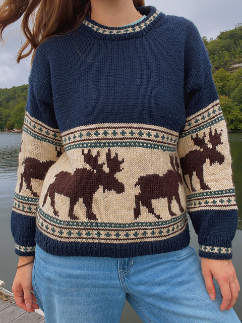 Moose Sweater