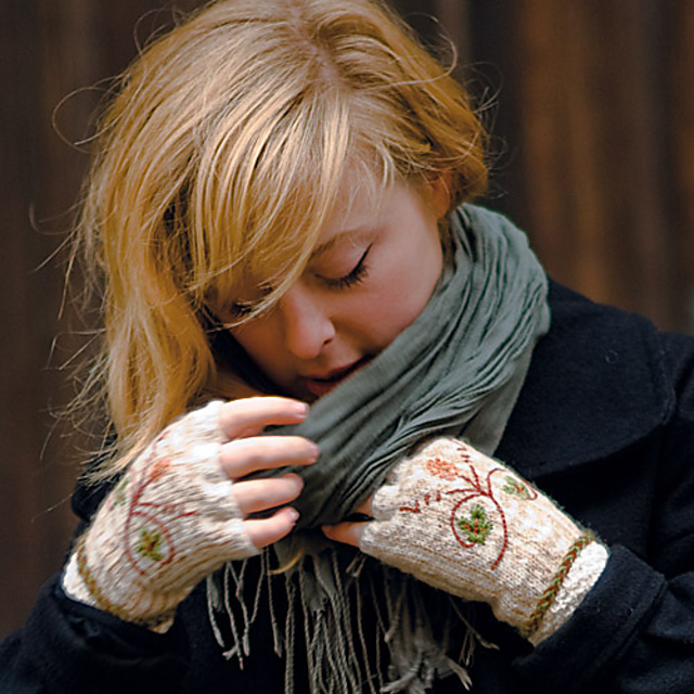 Villberga Vinranka Fingerless Mitts