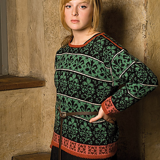 Sånga Nejlika och Fransk Lilja Sweater