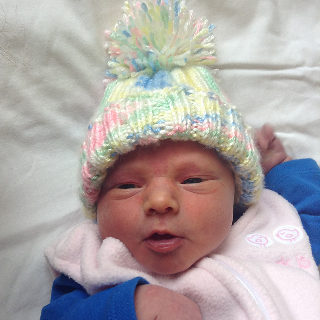 A Breath of Spring Baby Hat