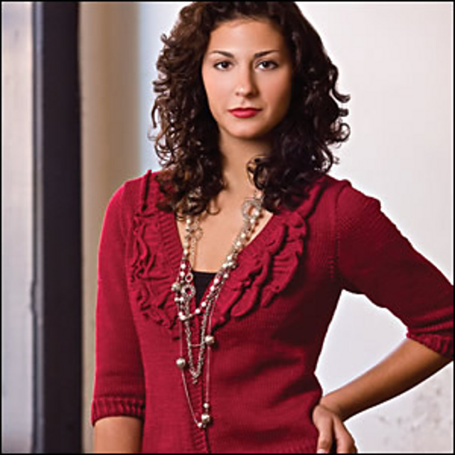 Ruffles Cardigan