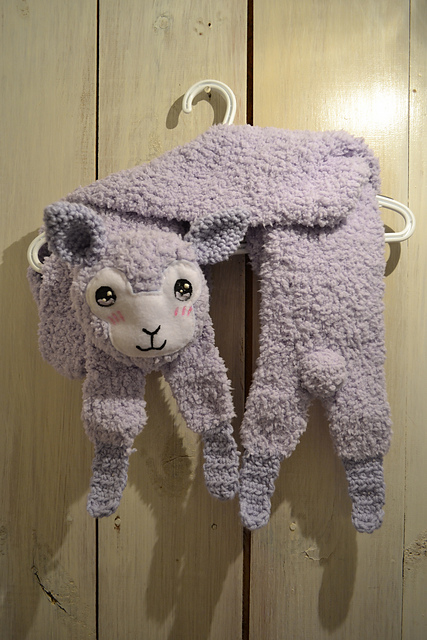 Fuzzy Alpaca Scarf