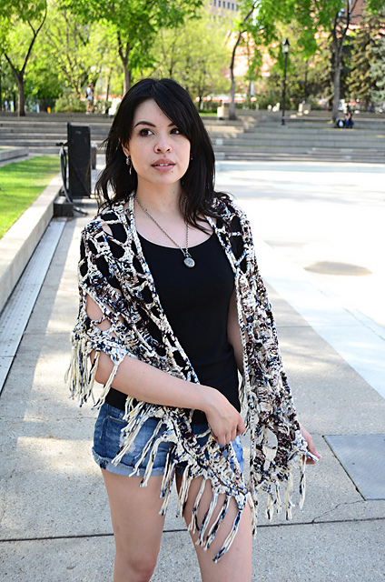 On the Fringe Shawl