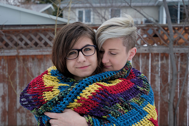 Subtle Diamonds Throw