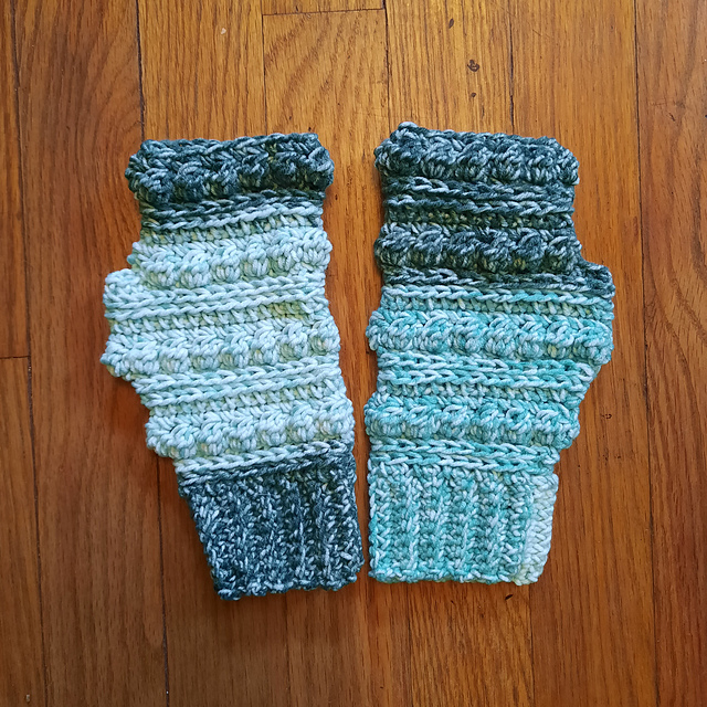 Hometown Triad Fingerless Gloves
