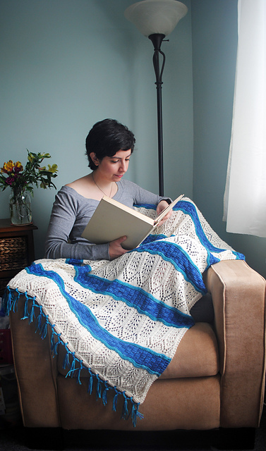 Mediterranean Seas Lap Blanket