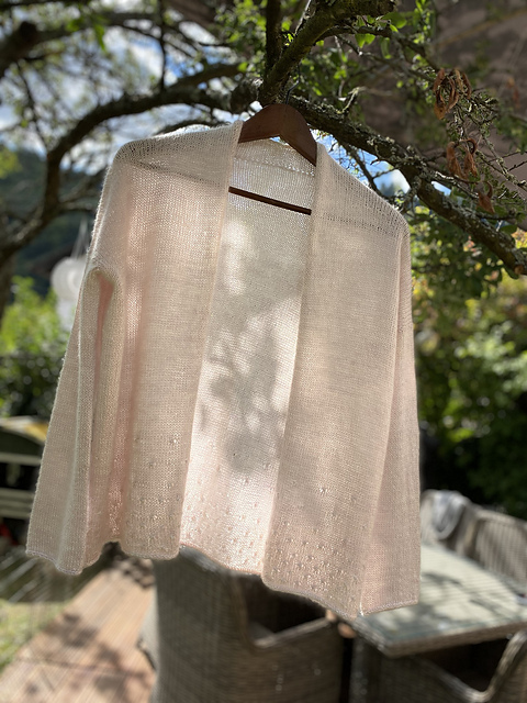 Fluffy Bloom Cardigan