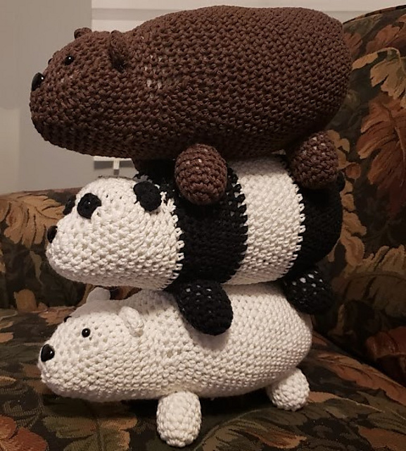 We Bare Bears Stack of Brothers