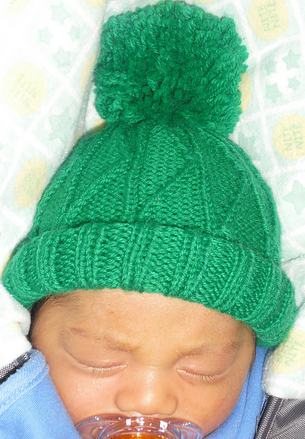 Zig-Zag Baby Hat
