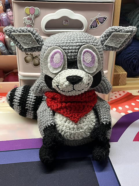 Ravelry: Rambley the Raccoon pattern by Zelovics Dominika