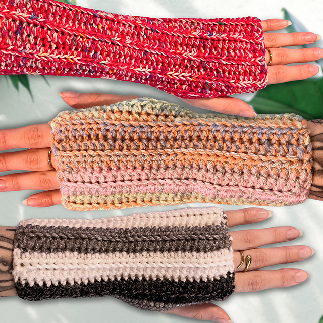 Simple Fingerless Gloves