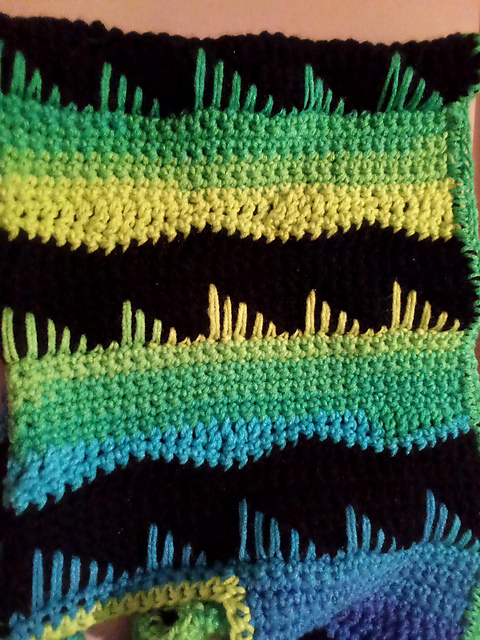 Northern Lights Hooded Scarf