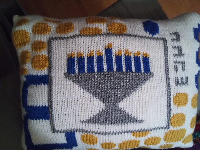 Hanukkah pillow