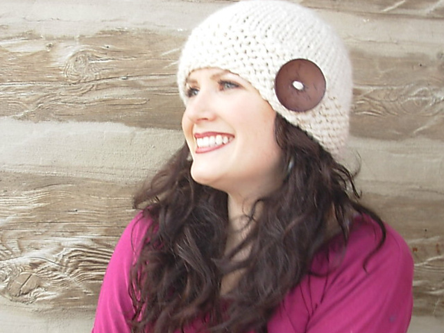 Bulky Button Hat
