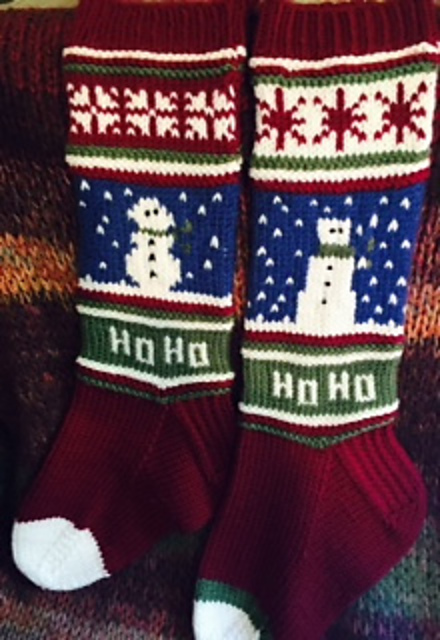Snowman Stocking