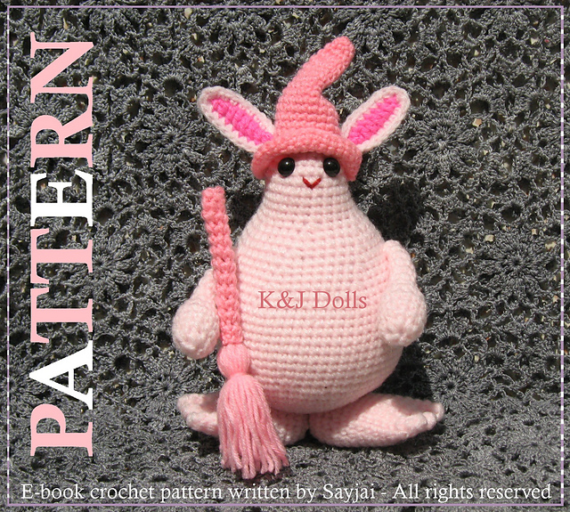 The Pink Rabbit Monster Witch