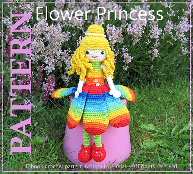 Flower Princess Amigurumi