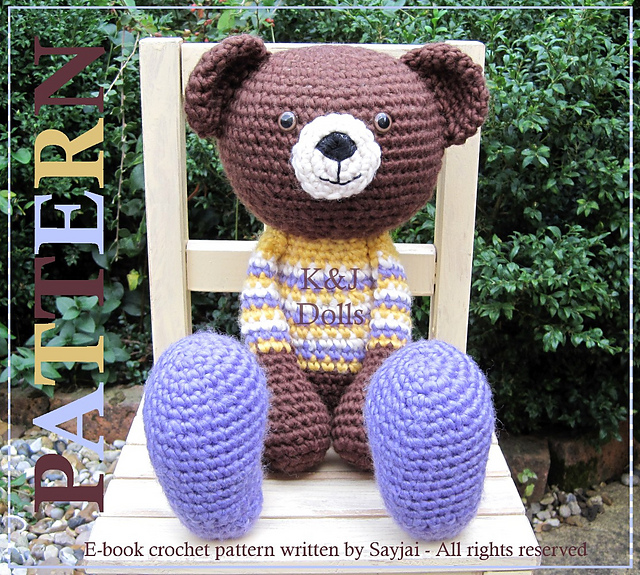 Huggy Bear Amigurumi