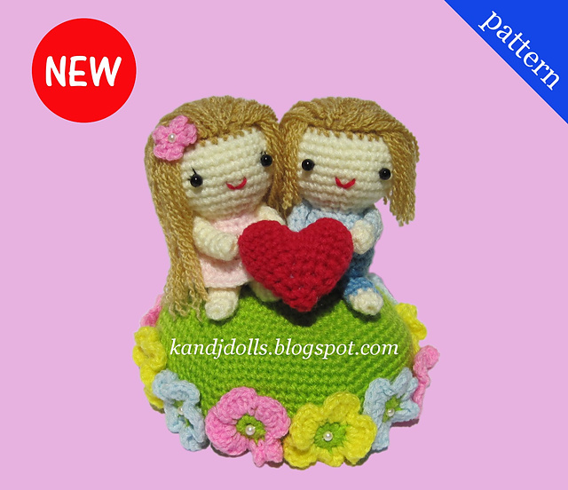Puppy Love - Valentine Amigurumi