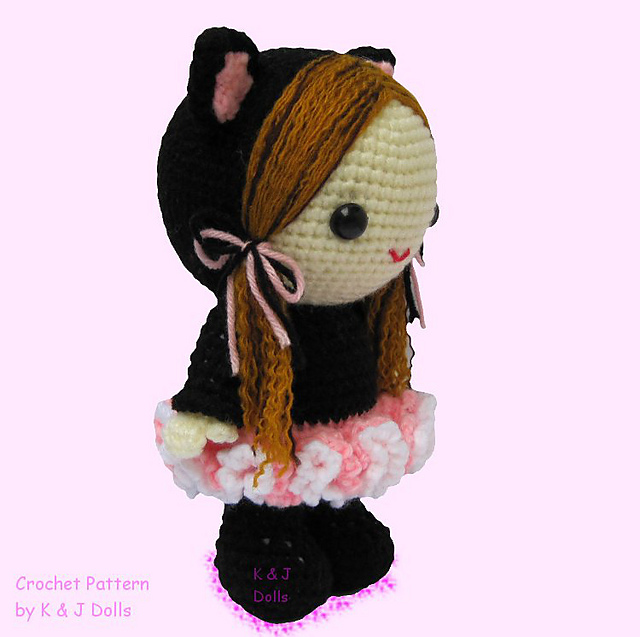 Bella in Ballerina Cat Suit Amigurumi