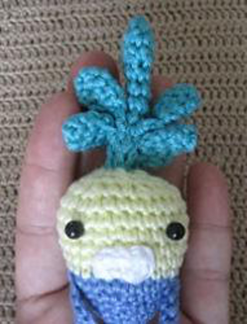 Vegimal Tunip Amigurumi