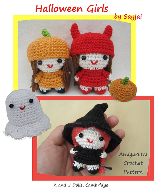 Halloween Girls Amigurumi