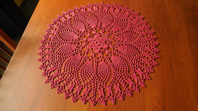 Pineapple Doily #9-124