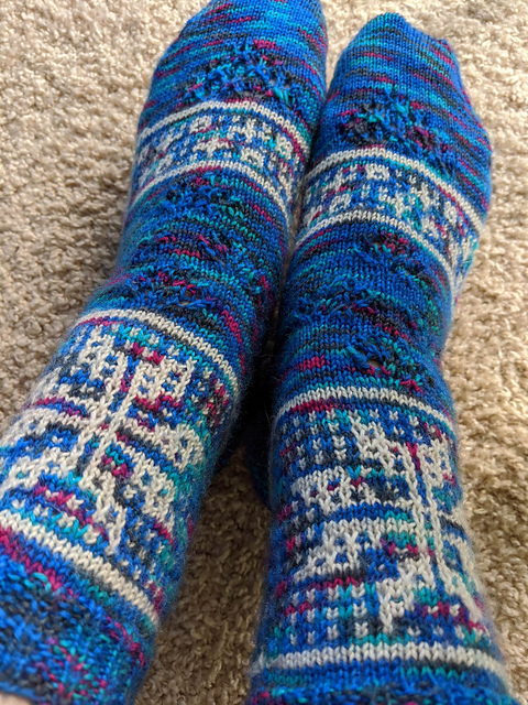 Mystery Sock XII:  Let It Snow