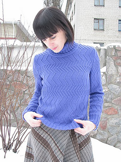 #18 Zigzag pullover