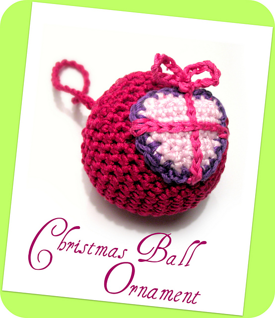 Christmas Ball Ornament "Gift"