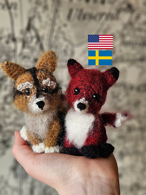 Fox and dog
