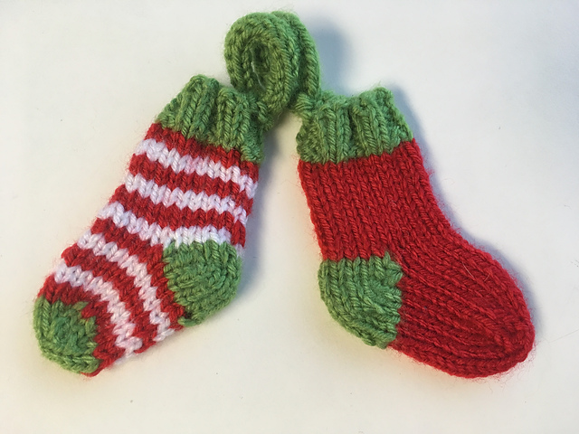 Mini Sock Ornament