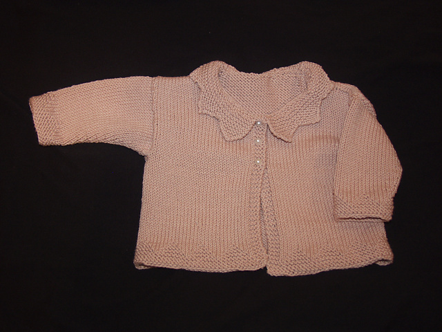 Triangle-edged Cardigan