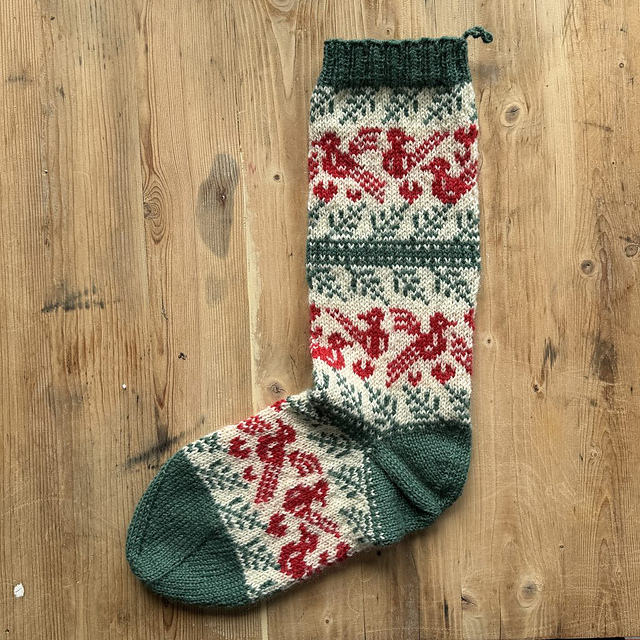 Julefugler Christmas Stocking 2024