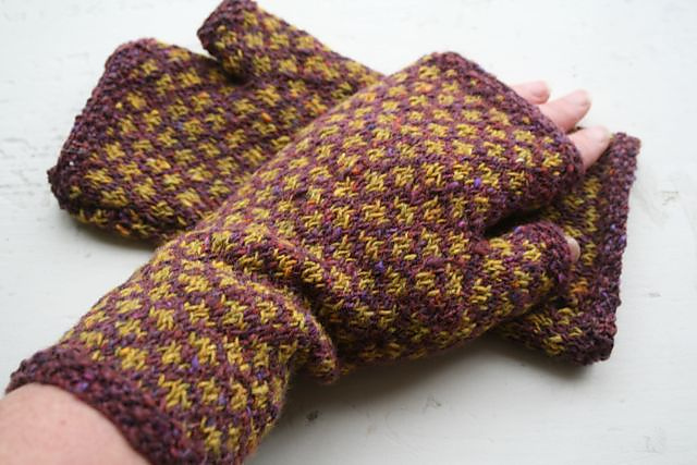 Touching Stars Fingerless Gloves