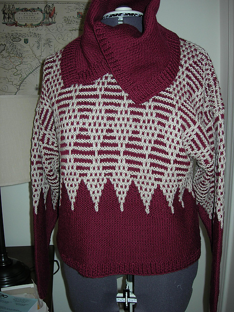 #28 Diamond Mosaic Pullover