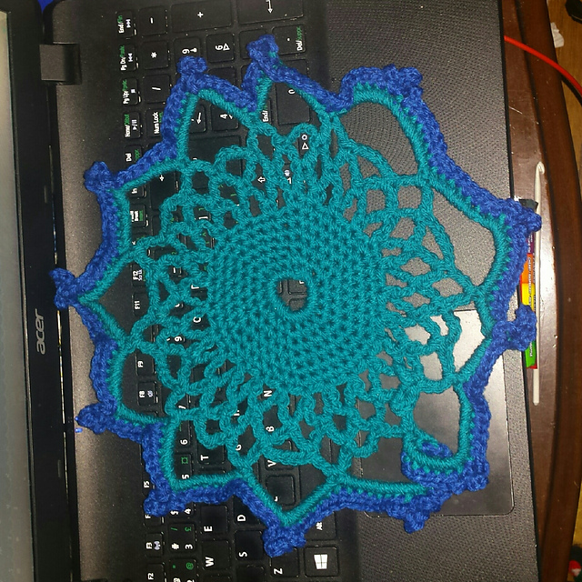 Spinning Around Doily