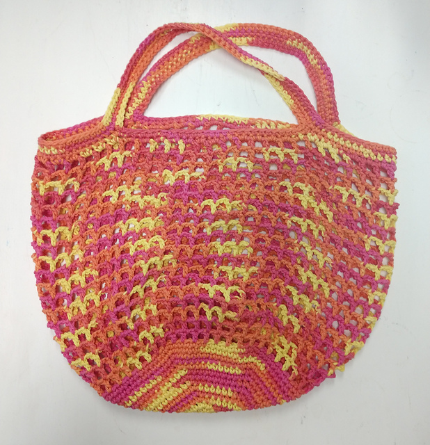 Round Market Bag