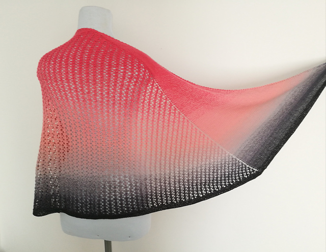 Mehujää shawl
