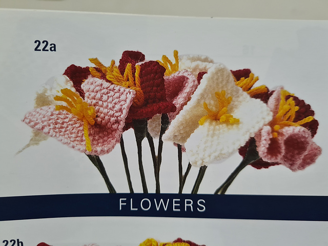 Knitted Flowers
