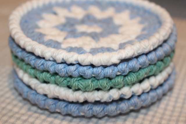 Seaside Flower Coaster