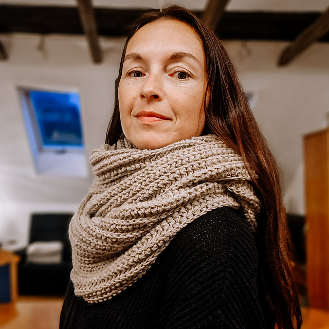 Camel Stitch Scarf